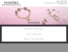 Tablet Screenshot of pandoraboca.com